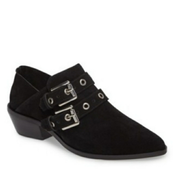 Rebecca Minkoff Austen Buckle Booties - Picture 1 of 7